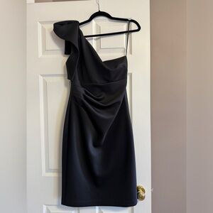 Eliza J one shoulder cocktail dress size 8